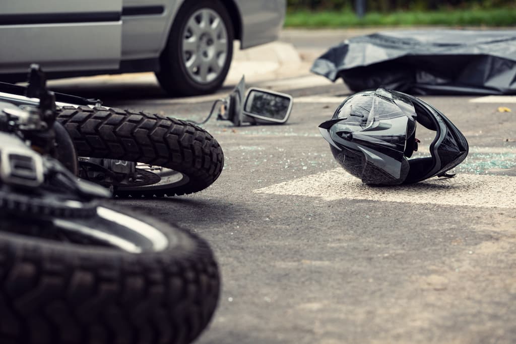 Accidentes en coche o en moto
