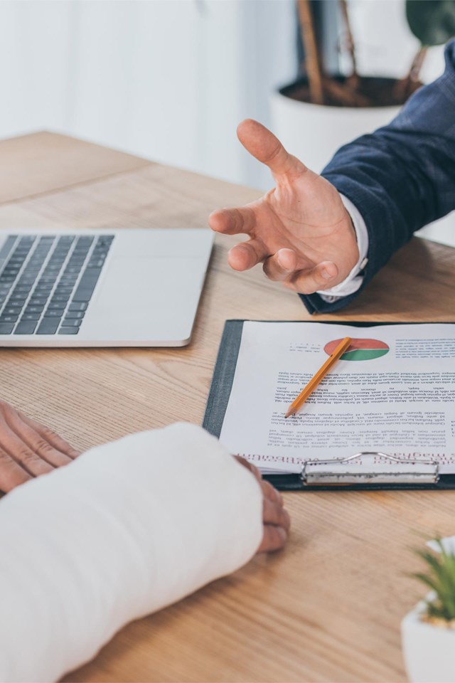 Reclamación de indemnización por accidente de tráfico